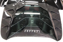 Load image into Gallery viewer, 2015-2019 Ferrari 488 Spider MSY Style Carbon Fiber Engine Hood - Carbonado