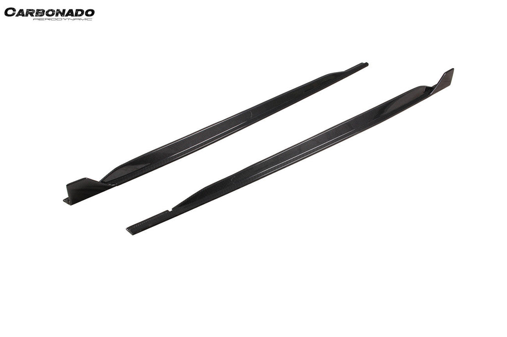 2021-2024 Audi RS3 8Y.0 Sportback AD Style Dry Carbon Fiber Side Skirts