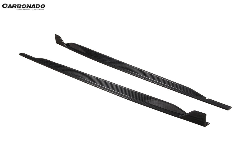 2021-2024 Audi RS3 8Y.0 Sportback AD Style Dry Carbon Fiber Side Skirts