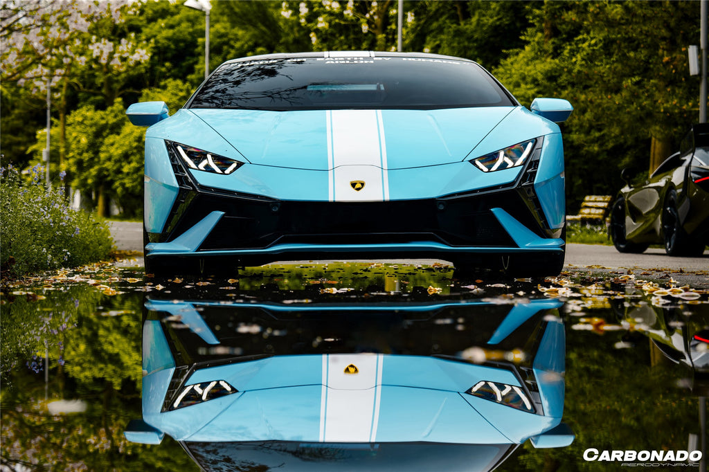 2015-2025 Lamborghini Huracan LP610   LP580   Evo Tecnica Style Front Bumper