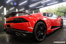 Load image into Gallery viewer, 2015-2025 Lamborghini Huracan LP610 &amp; LP580 &amp; Evo &amp; Tecnica MSY Style Carbon Fiber Trunk Spoiler Wing - Carbonado