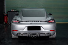 Load image into Gallery viewer, 2017-2023 Porsche 718 Cayman &amp; Boxster GT4 Style Dry Carbon Fiber Rear Diffuser Lip - Carbonado
