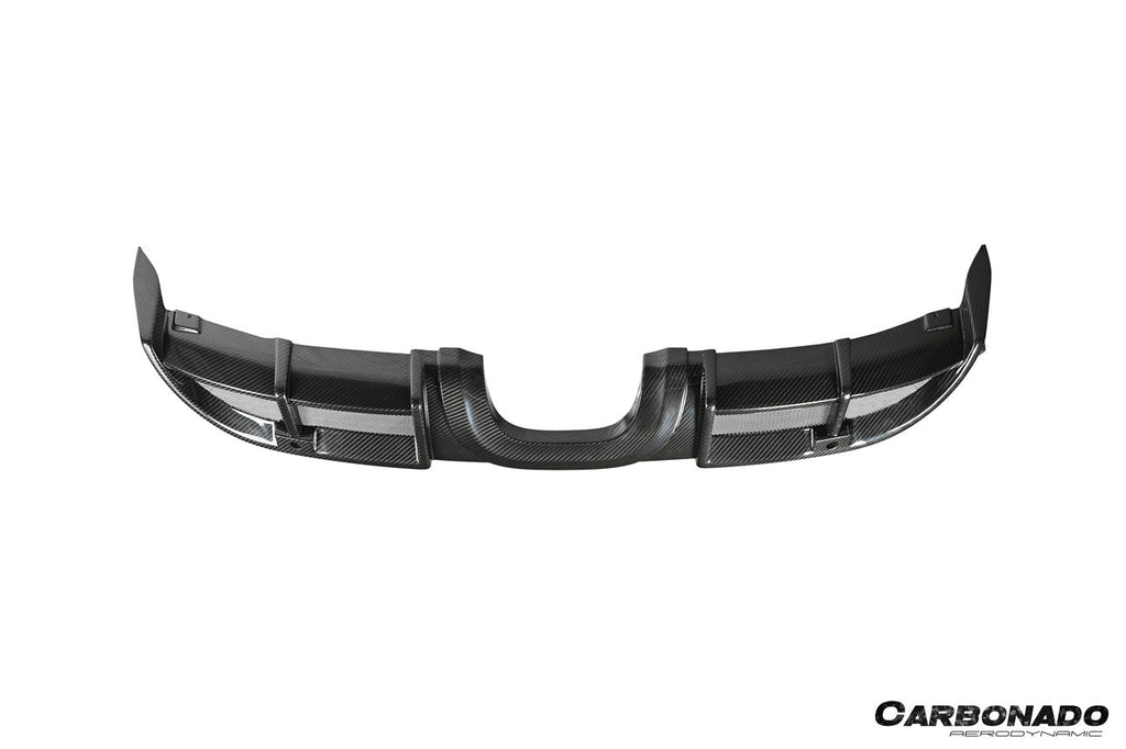 2017-2023 Porsche 718 Cayman    Boxster GT4 Style Dry Carbon Fiber Rear Diffuser Lip
