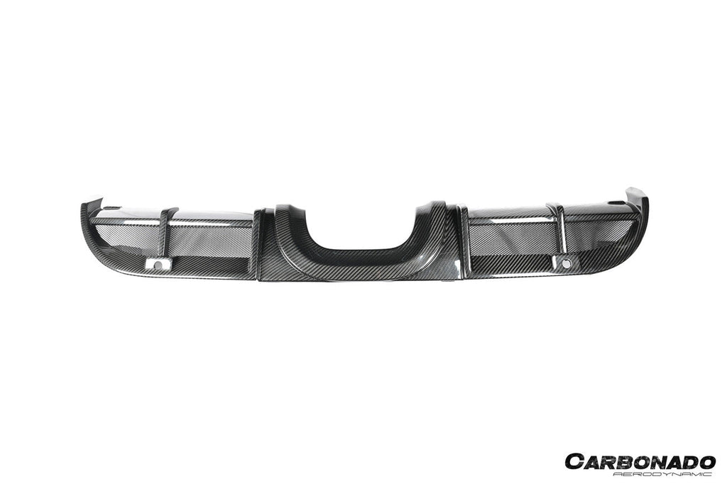 2017-2023 Porsche 718 Cayman    Boxster GT4 Style Dry Carbon Fiber Rear Diffuser Lip