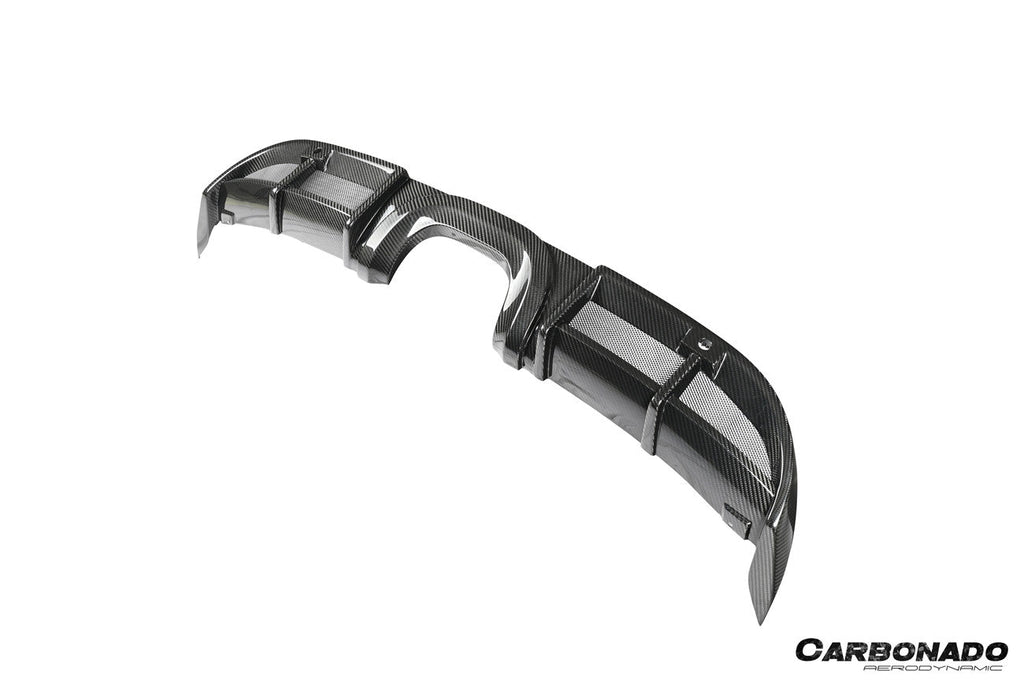 2017-2023 Porsche 718 Cayman    Boxster GT4 Style Dry Carbon Fiber Rear Diffuser Lip