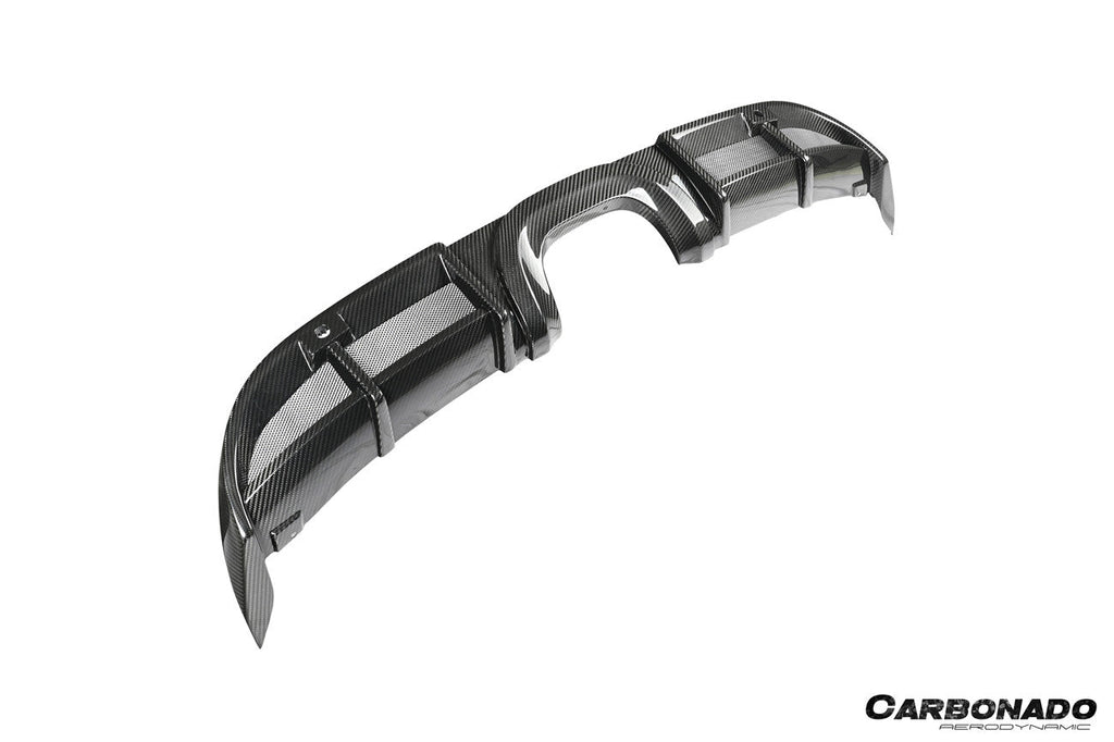 2017-2023 Porsche 718 Cayman    Boxster GT4 Style Dry Carbon Fiber Rear Diffuser Lip