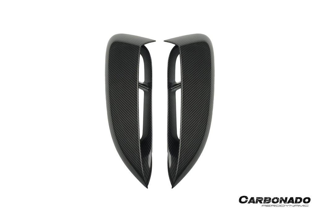 2017-2023 Porsche 718 Cayman    Boxster GT4 Style Dry Carbon Fiber Quarter Panel Side Scoops