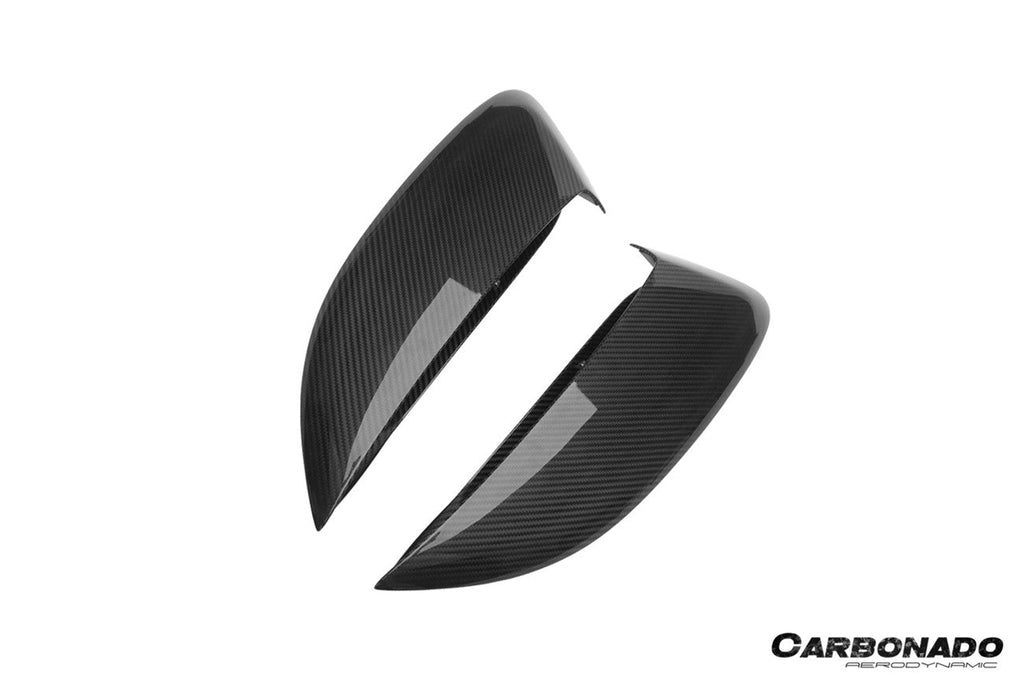 2017-2023 Porsche 718 Cayman    Boxster GT4 Style Dry Carbon Fiber Quarter Panel Side Scoops