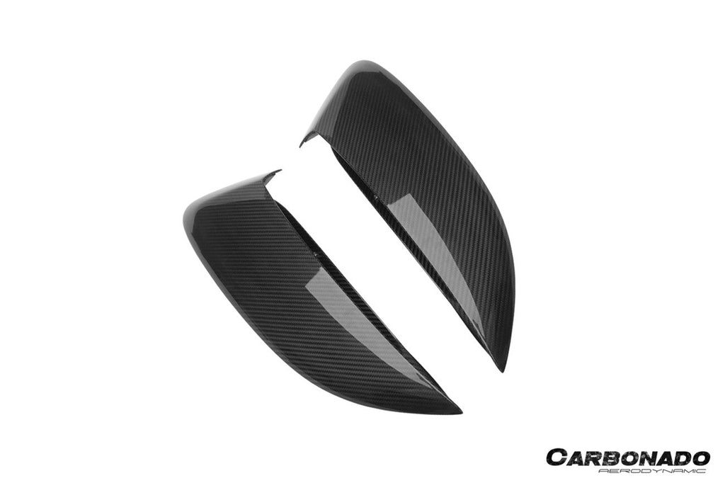 2017-2023 Porsche 718 Cayman    Boxster GT4 Style Dry Carbon Fiber Quarter Panel Side Scoops