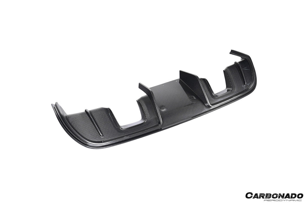 2017-2023 Porsche 718 Cayman    Boxster GT4 Style Dry Carbon Fiber Rear Diffuser Lip