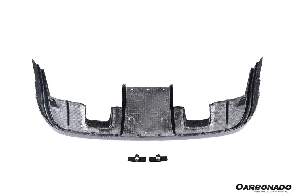 2017-2023 Porsche 718 Cayman    Boxster GT4 Style Dry Carbon Fiber Rear Diffuser Lip