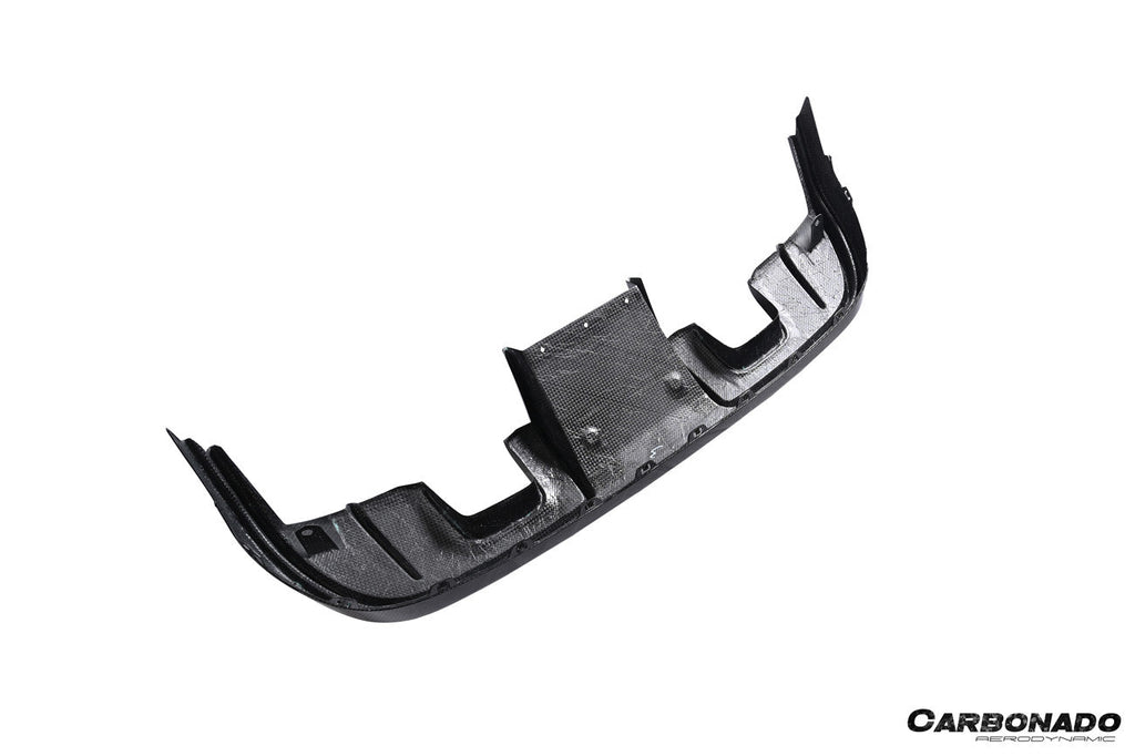 2017-2023 Porsche 718 Cayman    Boxster GT4 Style Dry Carbon Fiber Rear Diffuser Lip