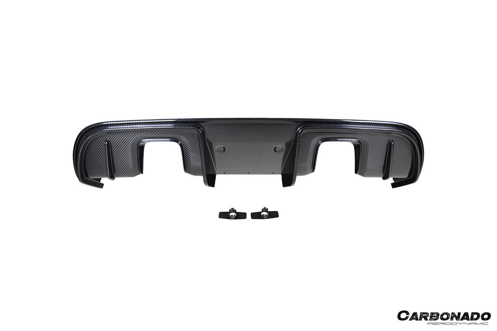2017-2023 Porsche 718 Cayman    Boxster GT4 Style Dry Carbon Fiber Rear Diffuser Lip
