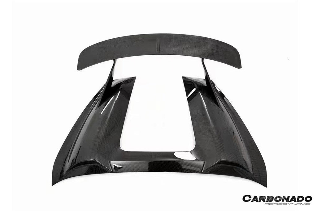 2012-2023 Porsche 718 981 Boxster HU Style Dry Carbon Fiber Hump Spoiler Wing