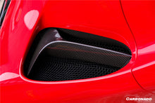 Load image into Gallery viewer, 2020-UP Ferrari SF90 Stradale OE Style Autoclave Carbon Fiber Qaurter Panel Side Scoops