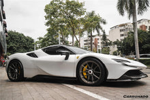 Load image into Gallery viewer, 2020-UP Ferrari SF90 Stradale OE Style Autoclave Carbon Fiber Qaurter Panel Side Scoops