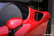 Load image into Gallery viewer, 2020-UP Ferrari SF90 Stradale OE Style Autoclave Carbon Fiber Qaurter Panel Side Scoops