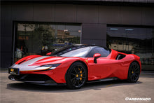 Load image into Gallery viewer, 2020-UP Ferrari SF90 Stradale OE Style Autoclave Carbon Fiber Qaurter Panel Side Scoops