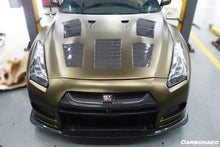 Load image into Gallery viewer, 2009-2016 Nissan GTR R35 CBA &amp; DBA TP-2 Style Carbon Fiber Hood