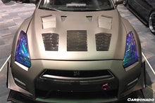 Load image into Gallery viewer, 2009-2016 Nissan GTR R35 CBA &amp; DBA TP-2 Style Carbon Fiber Hood