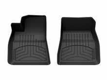 Load image into Gallery viewer, WeatherTech 17-23 Tesla Model 3 1st Row Front FloorLiner HP - Black