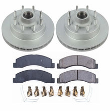 Load image into Gallery viewer, Power Stop 99-02 Ford F-350 Super Duty Front Z17 Coated Brake Kit