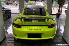 Load image into Gallery viewer, 2016-2019 Porsche 911 991.2 Carrera &amp; S &amp; 4S &amp; GTS TA Style Trunk Spoiler - Carbonado