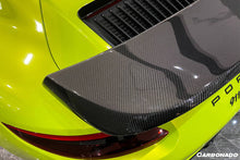 Load image into Gallery viewer, 2016-2019 Porsche 911 991.2 Carrera &amp; S &amp; 4S &amp; GTS TA Style Trunk Spoiler - Carbonado
