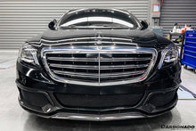 Load image into Gallery viewer, 2017-2020 Mercedes Benz W222 Sedan BRS-2019 Style Front Bumper - Carbonado