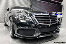 Load image into Gallery viewer, 2017-2020 Mercedes Benz W222 Sedan BRS-2019 Style Front Bumper - Carbonado Aero