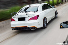 Load image into Gallery viewer, 2013-2016 Mercedes Benz W117 CLA Class WD Style Rear Bumper - Carbonado