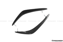 Load image into Gallery viewer, 2008-2011 Nissan GTR R35 CBA Carbon Fiber Front Canards - Carbonado