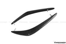 Load image into Gallery viewer, 2008-2011 Nissan GTR R35 CBA Carbon Fiber Front Canards - Carbonado Aero