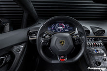 Load image into Gallery viewer, 2015-2019 Lamborghini Huracan LP610 &amp; LP580 &amp; EVO OEM Style Autoclave Carbon Fiber Center Steering Wheel Trim - Carbonado