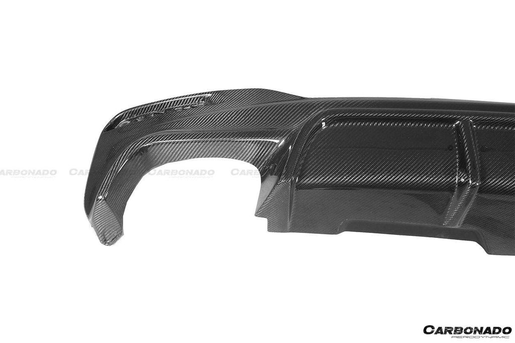 2017-2019 BMW 5 Series G30 G38 M-TECH ECC Style Carbon Fiber Rear Lip - Carbonado Aero
