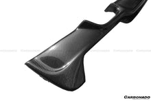 Load image into Gallery viewer, 2013-2020 BMW 4 Series F32 F33 F36 3D Style Carbon Fiber Rear Qual Exhaust Diffuser (For M-Tech Only ) - Carbonado Aero