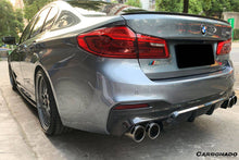 Load image into Gallery viewer, 2017-2019 BMW 5 Series G30 G38 M-TECH ECC Style Carbon Fiber Rear Lip - Carbonado