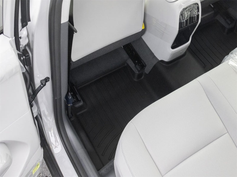 WeatherTech 24-26 Hyundai Kona 2nd Row Rear FloorLiner HP - Black