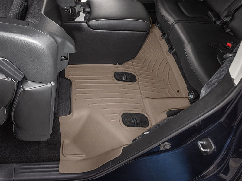 WeatherTech 19-24 Infiniti QX80 Rear FloorLiner HP - Tan