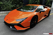 Load image into Gallery viewer, 2015-2025 Lamborghini Huracan LP610 &amp; LP580 &amp; EVO Convert Tecnica Style Dry Carbon Fiber Front Bumper
