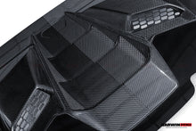 Load image into Gallery viewer, 2015-2025 Lamborghini Huracan LP610 &amp; LP580 &amp; EVO Coupe Convert Tecnica Style Dry Carbon Fiber Rear Engine Hood