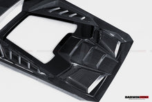 Load image into Gallery viewer, 2015-2025 Lamborghini Huracan LP610 &amp; LP580 &amp; EVO Coupe Convert Tecnica Style Dry Carbon Fiber Rear Engine Hood