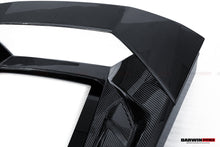 Load image into Gallery viewer, 2015-2025 Lamborghini Huracan LP610 &amp; LP580 &amp; EVO Coupe Convert Tecnica Style Dry Carbon Fiber Rear Engine Hood