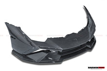 Load image into Gallery viewer, 2015-2025 Lamborghini Huracan LP610 &amp; LP580 &amp; EVO Convert Tecnica Style Dry Carbon Fiber Front Bumper