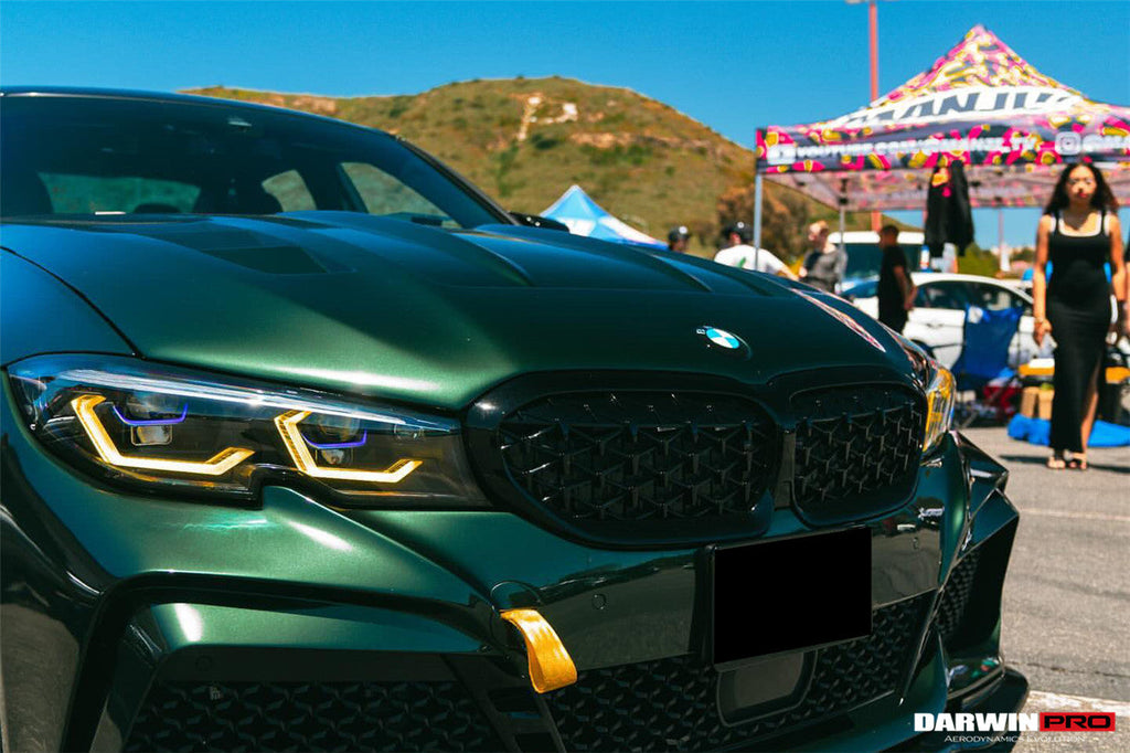 2019-2024 BMW 3 Series G20   G28 BKSS Style Carbon Fiber Hood