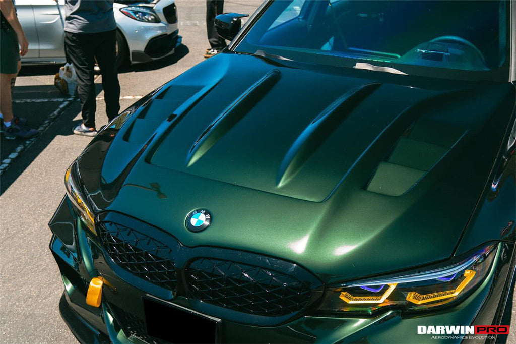 2019-2024 BMW 3 Series G20   G28 BKSS Style Carbon Fiber Hood