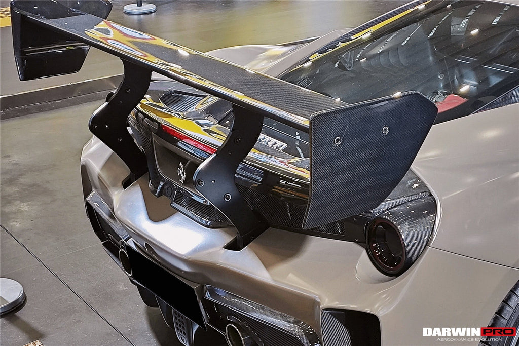 DarwinPRO 2015-2020 Ferrari 488 GTB & Spider Challenge Evo Modena Style Wing