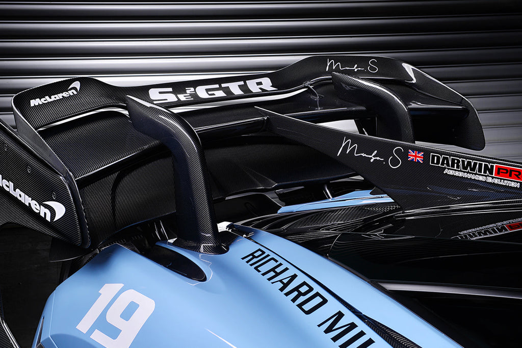 2017-2022 McLaren 720s Se²GTR Style Trunk Wing with Side Winglets
