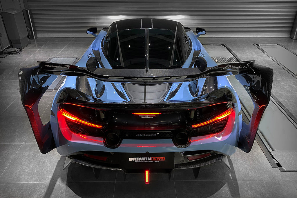 2017-2022 McLaren 720s Se²GTR Style Trunk Wing with Side Winglets