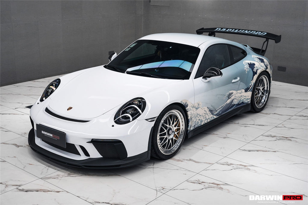 DarwinPRO 2017-2019 Porsche 911 991.2 GT3 Only BKSS Style Carbon Fiber Front lip